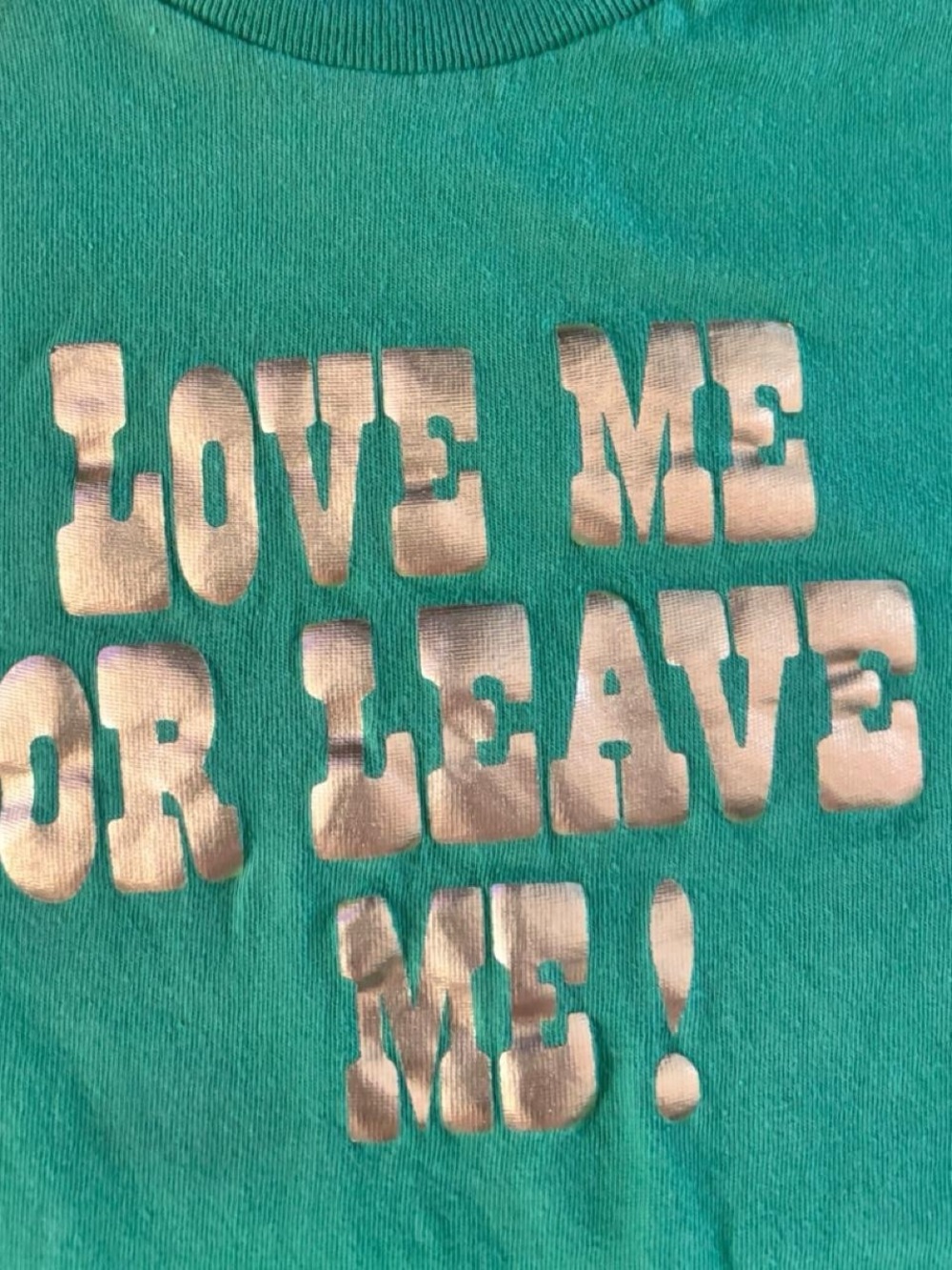 Y2K/Vintage Aeropostale Green Short Sleeve Baby Tee - Picture 3 of 5